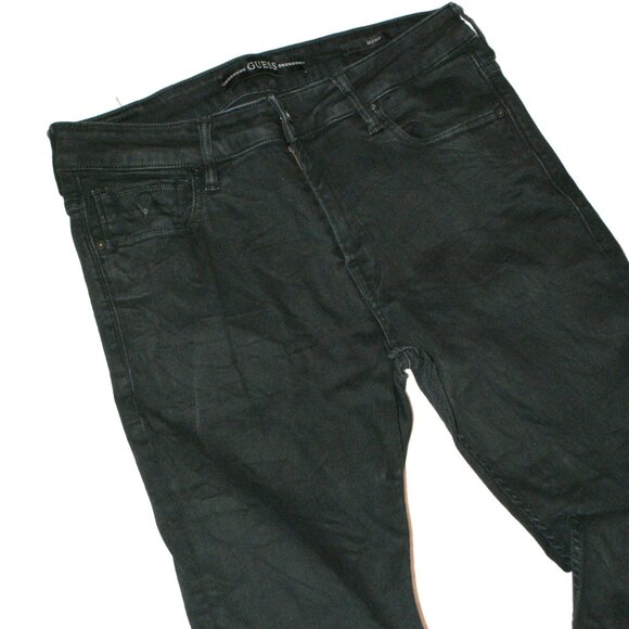 Guess Skinny Black Jeans Size 33 x 32 - Picture 6 of 16